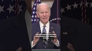 #Biden: 'Our #Banking System is Safe' After #Silicon Valley #Bank Collapse #svb #signature #shorts