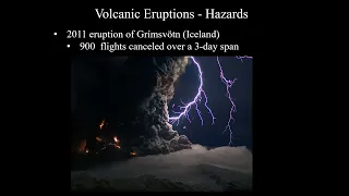 Introduction to Earth Science w/ Dr. Matthew Wielicki -  Lecture 8 - Volcanoes