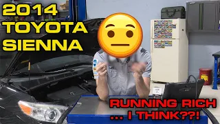 P0172 P0175 Fuel Trim Rich Testing- Toyota Sienna