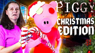 Roblox PIGGY In Real Life Thumbs Up Family Christmas Edition