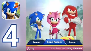 Sonic Dash 2: Sonic Boom - Gameplay Walkthrough Part 4 - Amy Unlocked (iOS, Android)