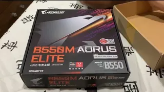 UNBOXING DA PLACA MÃE B550M AORUS ELITE, DO ALIEEXPRESS. FUI TAXADO??