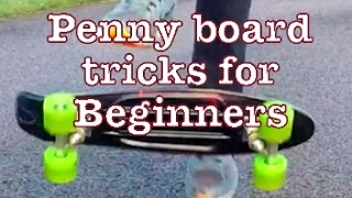 Penny board tricks for beginners