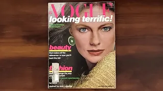 1976 October ASMR Magazine Flip Through: Vogue w Jacqueline Bisset, Margaux Hemingway