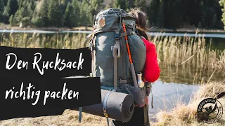 TREKKING RUCKSACK RICHTIG PACKEN: Wie packe ich meinen Rucksack optimal?