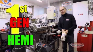 Tiny Old HEMI - First Generation 241 Hemi on DYNO