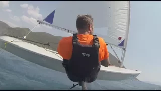 Breaking 20 knots on a Laser!