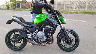 Kawasaki Z650 Akrapovic Racing Exhaust System (2019)