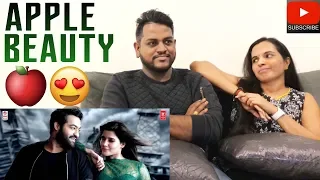 Apple Beauty Song Reaction | Malaysian Indian Couple | Jr NTR | Samantha