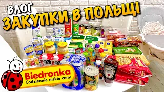 BIEDRONKA | ЦІНИ | ЗАКУПКИ ПРОДУКТІВ В ПОЛЬЩІ ШЕГИНІ - МЕДИКА | ОГЛЯД | ШОПІНГ | POLAND | VLOG