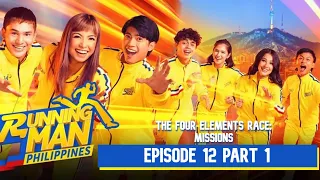 Episode 12 Part 01 Running Man Philippines | The Four Elements Race | MK Edit