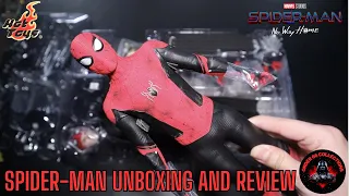 Hot Toys Spider-Man No Way Home Battling Version Suit Unboxing and Review - Order 66 Collections