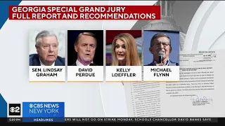 Georgia special grand jury recommended charges for Sen. Graham, others