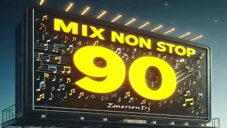 MIX EURODANCE NON STOP 90 -  EURO DANCE 90'S - MEGAMIX 90's