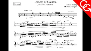 KODÀLY/MANGANI Dances of Galànta Corrado Giuffredi & Jose Franch-Ballester, clarinets