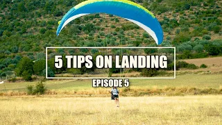 PARAGLIDING TUTORIALS: 5 TIPS ON LANDING!