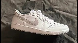 Neutral Grey Air Jordan 1 Low OG - I Picked Up My First Ever Low  - Review, On Feet, And Comparison.