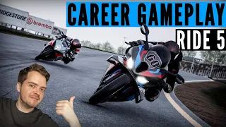 I played the Ride 5 GAMEPLAY preview (CAREER mode explored)