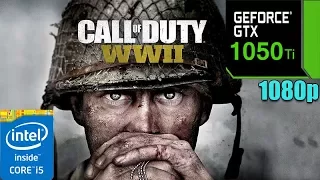 Call of Duty : WW2  GTX 1050 Ti 4GB + i5 4590