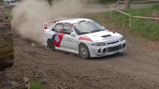 Kysucký - Vojtková | Mitsubishi Lancer Evo IV | GART Rally Bzenov 2022