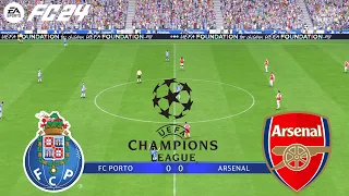 FC 24 | FC Porto vs Arsenal - UCL UEFA Champions League 2023/24 - PS5™ Gameplay