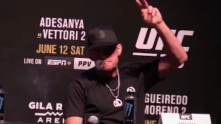 Nate Diaz LIGHTS UP at UFC 263 Press Conference