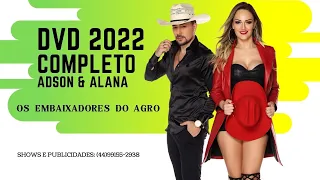 1 HORA COM AS MELHORES SERTANEJAS DE ADSON & ALANA 2022 ( dvd completo remix sertanejo agro funknejo