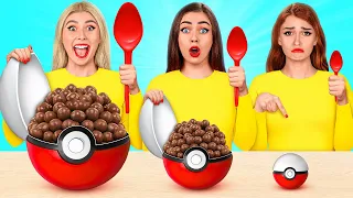 Big, Medium and Small Plate Challenge | Funny Challenges by TeenDO Challenge