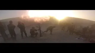 Afghanistan 120mm Mortar Live Fire