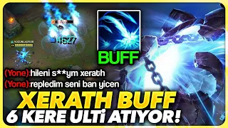 XERATH ULTİ KİLL REKORU !! 1 ULTİ İLE 3 KİLL ALDIM !! XERATH YENİ BUFF 6 ULTİ ATIYOR | Ogün Demirci