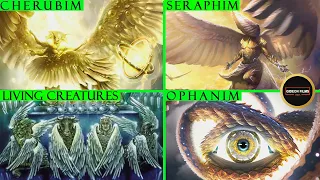 Seraphim, Cherubim, Four living Creatures & Ophanim | Different types of Angels of God in Bible