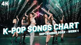 (TOP 100) K-POP SONGS CHART | SEPTEMBER 2022 (WEEK 1)