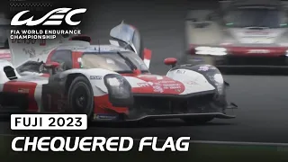 🏁 Final Lap and Chequered Flag in Japan I 2023 6 Hours of Fuji I FIA WEC