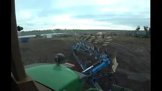 Мій робочий день. Оранка John deere 7930 + Lemken diamant 9