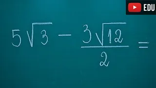 ⭐ Subtração com Radicais - Professora Angela Matemática