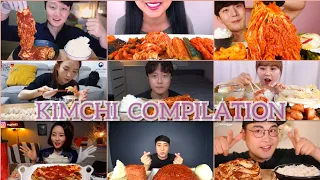 SPICY KIMCHI || COMPILATION || ASMR || MUKBANG || EATING SHOW || NO TALKING || HUNGRY MUKBANGER'S