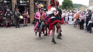 Black Pig Border Morris at Bakewell Day of Dance 2023