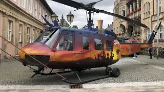 Bell UH-1D 73+08 - Ankunft der "Goodbye Huey!" im Hubschraubermuseum Bückeburg