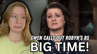 Sister Wives - Gwen Calls Out Robyn's BS BIG TIME! | Season 18