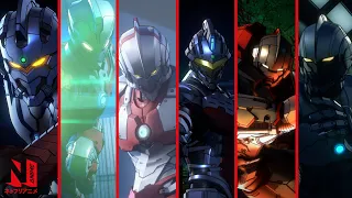 All the Ultramen | ULTRAMAN: Season 2 | Netflix Anime