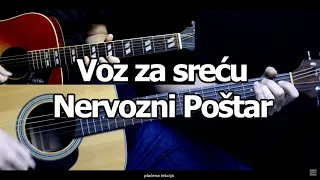 Voz za sreću - Nervozni Poštar - cover lesson - TAB i AKORDI u opisu