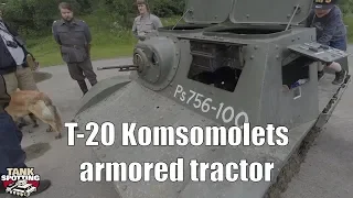 T-20 Komsomolets Soviet Armored Tractor Walkaround - Armoured Division 75th Anniversary