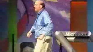 Steve Ballmer of Microsoft pumps up his Developers!