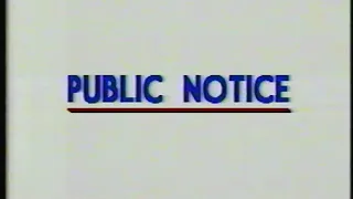 KGMC TV 34 FCC Public Notice (1988)