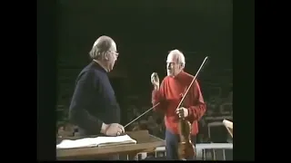 Yehudi Menuhin ask for a conducting lesson - Gennadi Rozhdestvensky