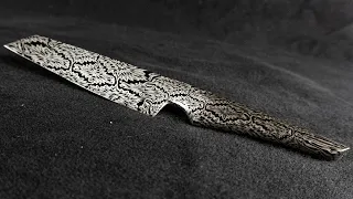 Knife Making - Integral Full steel handle chefs knife