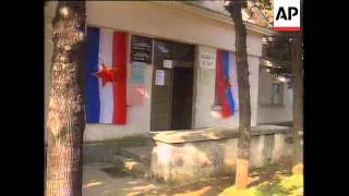 Bosnians Vote In Independence Referendum;  Montenegro Poll On Unity With Serbia