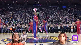 GLOBETROTTERS DID INSANE MOVES!! Ki & Jdot Reacts to Harlem Globetrotters 2018