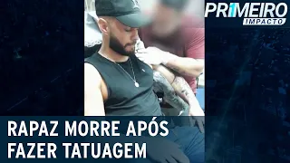 Jovem morre durante sessão de tatuagem em Curitiba (PR) | Primeiro Impacto (16/02/23)
