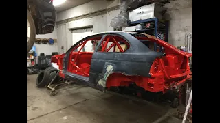 BMW E46 compact rally build